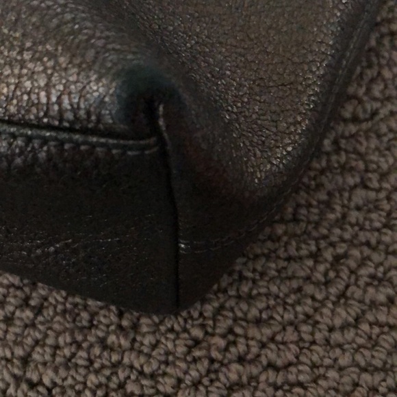 JIMMY CHOO RACHEL GLITTERING LEATHER SHOULDER BAG - Picture 16 of 16